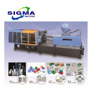 China Horizontal manufacturer Supplier bucketinjection plastic molding machine sold on Alibaba for sale