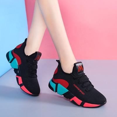 China CUSHIONING all-match new spring fashion Korean women's shoes web celebrity sports shoes non-slip soft sole running shoes for sale