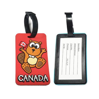 China Eco-Frendly Customized Cartoon TagLuggage Tag For Promotional Gift for sale