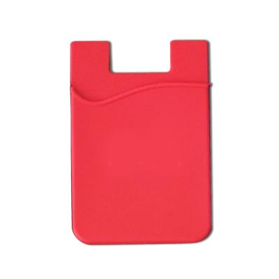 China Portable Mobile Phone Stand Credit Card Holder ID Card Holder Silicone Card Holders for sale