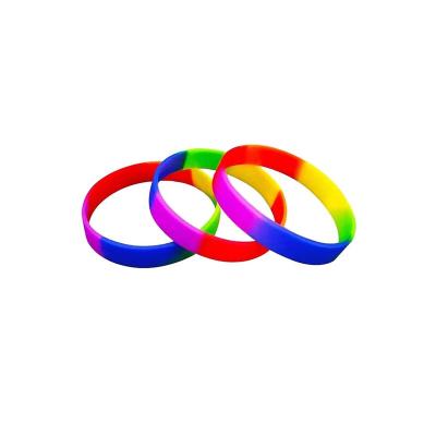 China Durable Basketball Custom Customized Elastic Event Kids Sport Rubber Adjustable Custom Wristband for sale