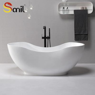 China Modern Simple Hot Sale White Sanitaryware Freestanding Bathroom for sale