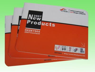 China Custom Printing Brochures , Instruction Book Printing , Soft Cover Book Printing for sale