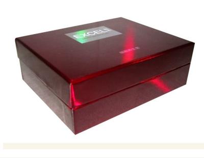 China Hologram Paper Cardboard Box , Printed Cardboard Box Packaging With Spong inlay for sale