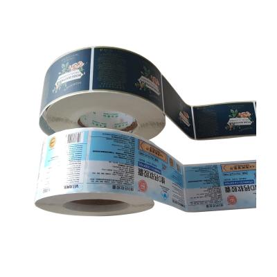 中国 Jinghui Printing Factory Flyer Brochure Label Sticker CMYK All Colors OEM Custom Design Printing Paper Card 販売のため