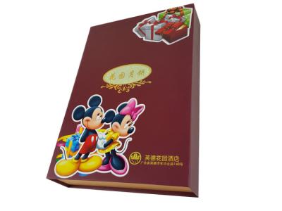 China Customized Printing Manufacturer Disney Design CMYK Colors Cardboard Material Book Shape Gift Box Packaging for sale