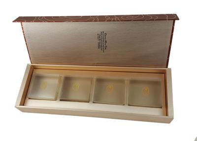 中国 Brown Color OEM Design CMYK Printing Rectangle Shape Chocolate Packing Cardboard Box with Plastic Tray 販売のため