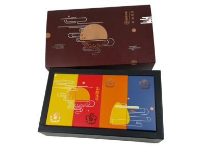 中国 CMYK Colors Printed Gold Silver Foil Hot Stamping Customized Design Gift Box Packaging Drawer Cardboard Set 販売のため