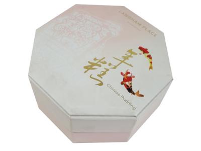 中国 CMYK Colors Printed Octagon Shape Cardboard Box OEM Design Customized Size Gift Box Packaging with Paper Tray 販売のため