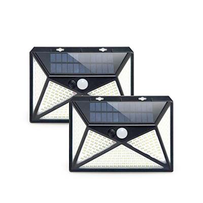 China Outdoor Waterproof PIR Motion Sensor Solar Led Wall Light 270LED Garden Lights 4 Modes Solar Powered Solar Lights for sale