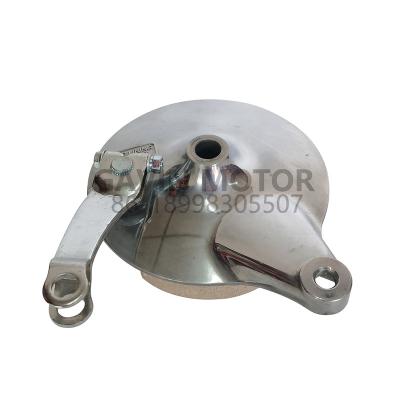 China Motorcycle Front Hub Cover Brake Cover GN125 GM150 Complete Wheel Hub Cover GN125/GN150 Brake Shoes for sale