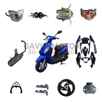 China High Quality Professional Original Motorcycle Parts Aluminum Hot Selling Plastic Headlight Scooter Parts Supplier All Kinds of S7 For SYM for sale