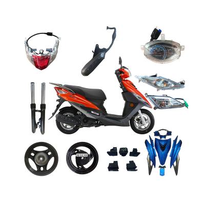 China Wholesale high quality aluminum all kinds of motorcycle parts scooter parts exhaust pipe aluminum wheel for sale