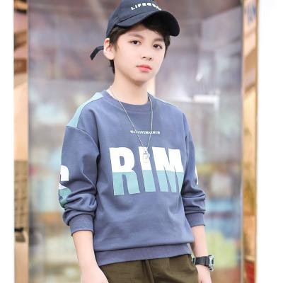 China Black Gray White Color 80mm 170mm Size Teenage Boy Anti-Shrink Hoodies Kids Clothing Teenager Hoodies Sports Clothing for sale