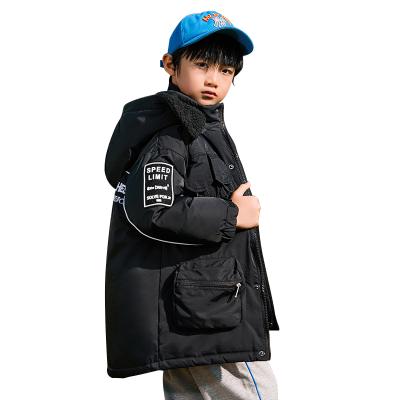 China Wholesale Kids Coat Kids Boys Thick Jacket Winter Windproof Down Parkas Warm Hooded Coat for sale