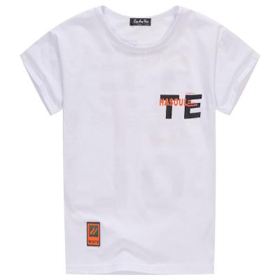 China High Quality Printed Outgoing Pilot Printed Shirts Boys T-shirts Men Summer Cotton Anti-shrink T-shirts for sale