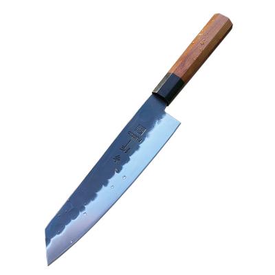 China New Arrival Sustainable 8 Inch Stainless Steel Kitchen Knife Hand Forged Steel Chef Knife Kitchen With Wood Handle for sale