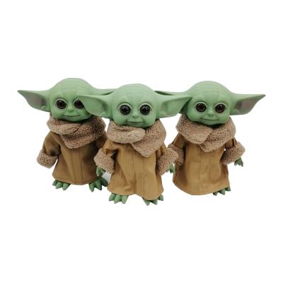 China Factory High Quality Custom Baby Toys Eco-Friendly Non-Toxic Hot Selling Yoda Vinyl Plushie Rubber Toy Amazon Plush Toys for sale