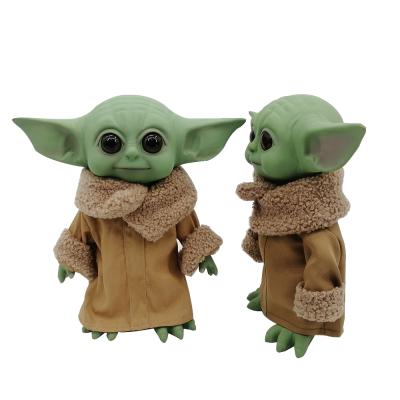 China Eco-friendly Non-Toxic Popular Characters Starwars Mini Action Figure The Mandalorian Baby Yoda Darth Vader Plush Compatible Toys For Kids for sale