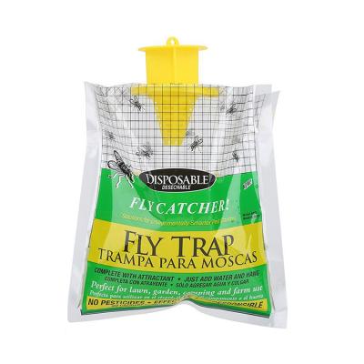 China Stocked Disposable FLYCATCHER Bag For Home And Outdoor Fly Catcher Trapper Insect Flies Killer FLYCATCHER Fly Trapping Attractant for sale