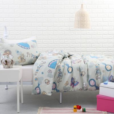 China Cheap Price Nondisposable 200Tc Many Patterns Choice Duvet Cover Jelly Bedding Set For Kids for sale