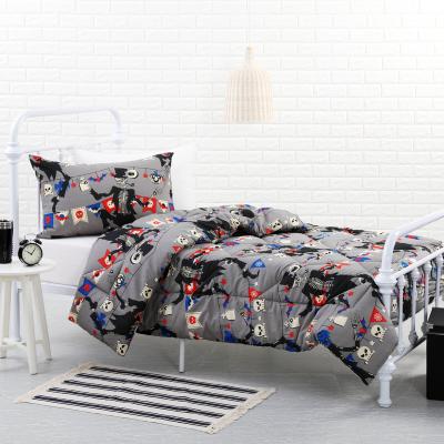 China 2pcs Sustainable Style Custom Modern 3d Printing Luxury Bedding Comforter Sets For Crib With Pillow Case for sale