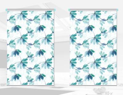 China Block Blackout Printed Roller Blinds for sale