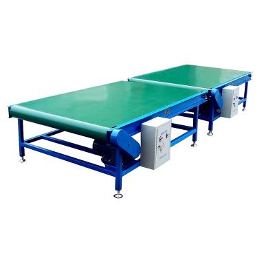 China Heat Resistant Automatic Solar Panel Belt Conveyor Assembly Line With Work Table for sale