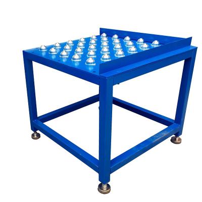 China Heat Resistant Universal Ball Roller Conveyor Worktable, Ball Rotating Working Table for sale