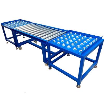 China Heat Resistant Universal Ball Transfer Unit Table Trackball Table With Timing Conveyor for sale