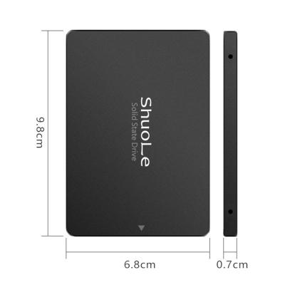 China High Quality Internal Solid State Drive SATA3 512GB 120GB 128GB 240GB 256GB 480GB 1TB 2TB 2.5 Inch SSD SHUOLE Internal Solid State Drive for sale