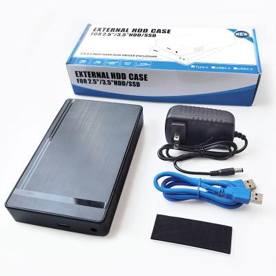 China USB 3.0 Sata 2.5 Hdd External Enclosure USB 3.0 External SATA III 2.5Inch 3.5Inch Hard Drive 6Gbps Enclosure HD SSD HDD Case For 2.5