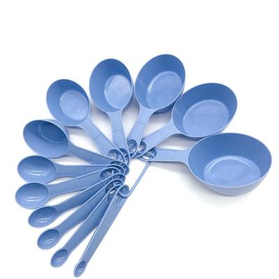 China Stocked 6 kinds plastic measuring cups and spoons set for sale