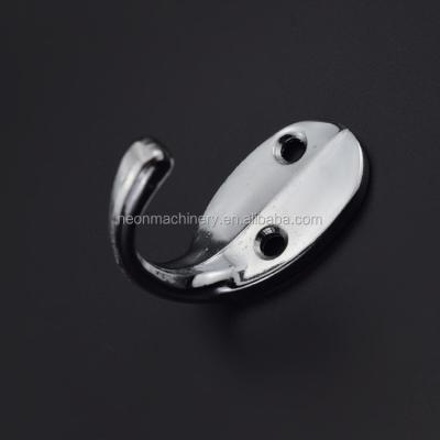 China High quality zamak 3 die casting zinc hook, coat hanger, coat hook, clothes hook, hat hook for sale