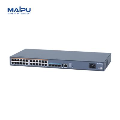 China Port LACP Maipu 24 Gigabit L2+ Ethernet Networking Switch for sale