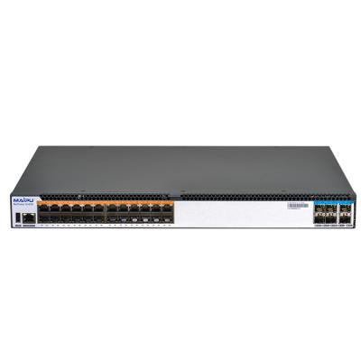 China LACP 24 Aggregation 10G Switch Uplink Double Port Gigabit L3 Port Routing Ethernet Network for sale