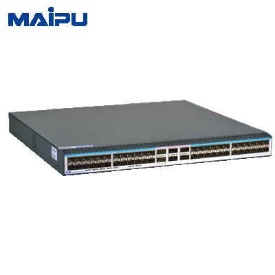 China LACP Maipu 10g SFP+ Fiber Data Center 24 10G 40G 100G L3 Ethernet Network Fiber Optic Aggregation Switch Left for sale