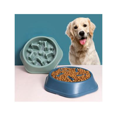 China Sustainable Hot Selling Amazon Dog Bowl Pet Feeding Bowl Slow Feeder for sale