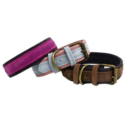 China Designer Pet Collar Dog Collar Viable High Quality Luxury Leather for sale