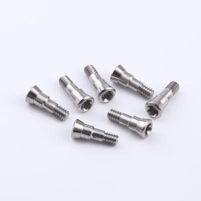 China China Factory Lab Parts NC Aluminum Custom Dental Cover Screw Dental Accessories for sale