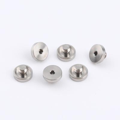 China Aluminum High Quality Dental Accessories AGSP/3.5-5.6 Cover Screws Custom Parts for sale