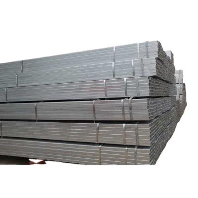 China Liquid Pipe Hot Dip Galvanized Square Steel Pipe / GI Steel Tube for sale