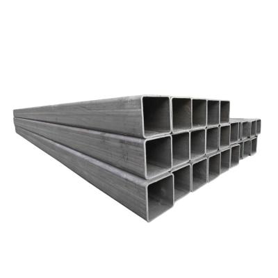 China Fluid Pipe Black Carbon Steel Square Tube Hollow Section Square And Rectangular Steel Pipe for sale