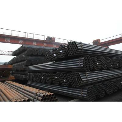 China Structure Pipe Factory Galvanized Carbon Seamless Steel Pipe Metal Cheap Black Round Steel Pipe for sale