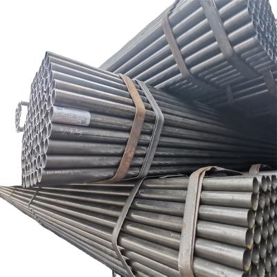 China Ms. Steel ERW Liquid Carbon ASTM A53 Black Iron Pipe Welded Steel Pipe sch40 for sale