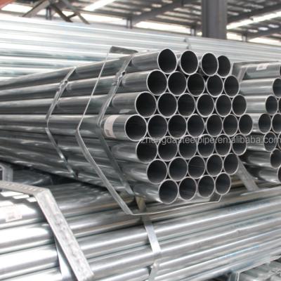 China Liquid Hot Dipped Galvanized Pipe EN10219 1.5inch 21ft Scaffolding Pipe for sale