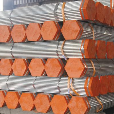 China Liquid Pipe Hot Dip Galvanized Round Steel Pipe / GI Pipe Galvanized Steel Pipe Galvanized Tube For Construction for sale