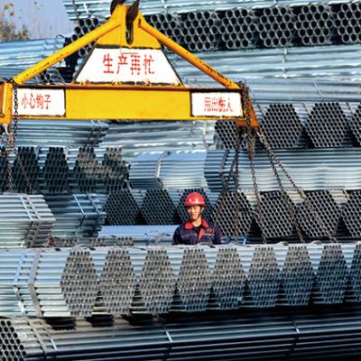 China Liquid Pipe Hot Dip Galvanized Round Steel Pipe / GI Pipe Galvanized Steel Pipe Galvanized Tube For Construction for sale