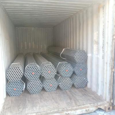 China Liquid Pipe Hot Dip Galvanized Round Steel Pipe / GI Pipe Galvanized Steel Pipe Galvanized Tube For Construction for sale