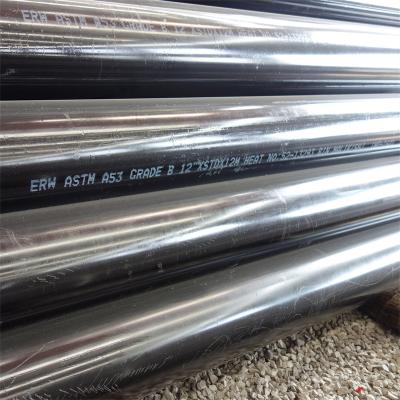 China ASTM A53 api 5L liquid pipe round black seamless carbon steel pipe and tube for sale